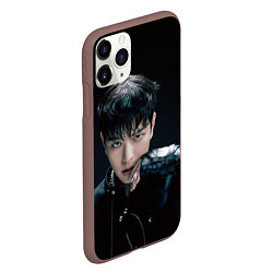 Чехол iPhone 11 Pro матовый Stray Kids Seungmin Giant concept, цвет: 3D-коричневый — фото 2