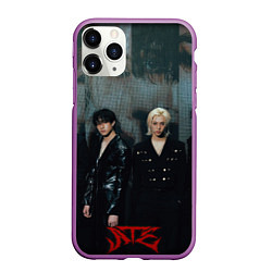 Чехол iPhone 11 Pro матовый Stray Kids ninth album Ate, цвет: 3D-фиолетовый