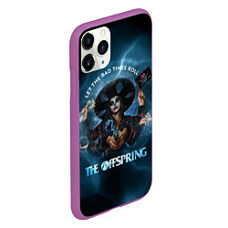 Чехол iPhone 11 Pro матовый The Offspring Let the Bad Times Roll, цвет: 3D-фиолетовый — фото 2