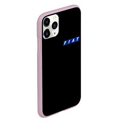 Чехол iPhone 11 Pro матовый FIAT logo auto, цвет: 3D-розовый — фото 2