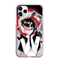 Чехол iPhone 11 Pro матовый Uzumaki