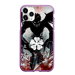 Чехол iPhone 11 Pro матовый Demonic Asta, цвет: 3D-фиолетовый