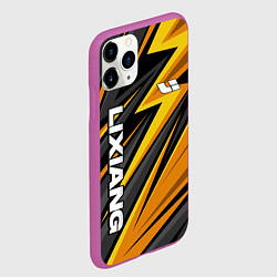 Чехол iPhone 11 Pro матовый Lixiang- gold edition, цвет: 3D-фиолетовый — фото 2