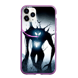 Чехол iPhone 11 Pro матовый Venom in the forest, цвет: 3D-фиолетовый