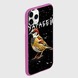 Чехол iPhone 11 Pro матовый Уарабей, цвет: 3D-фиолетовый — фото 2
