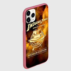 Чехол iPhone 11 Pro матовый Indiana Jones and the Great Circle, цвет: 3D-малиновый — фото 2