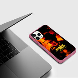 Чехол iPhone 11 Pro матовый Indiana Jones and the Great Circle, цвет: 3D-малиновый — фото 2