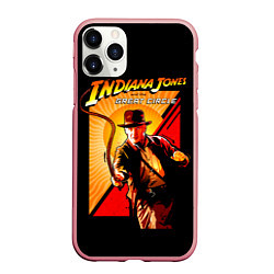 Чехол iPhone 11 Pro матовый Indiana Jones and the Great Circle, цвет: 3D-баблгам