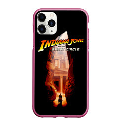 Чехол iPhone 11 Pro матовый Indiana Jones and the Great Circle