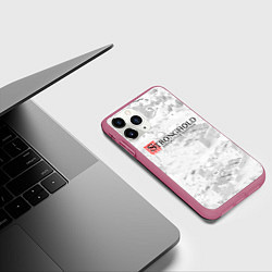 Чехол iPhone 11 Pro матовый Stronghold Crusader Definitive Edition, цвет: 3D-малиновый — фото 2