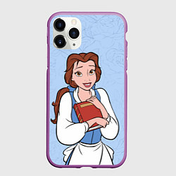 Чехол iPhone 11 Pro матовый Beautiful Belle - big pictures, цвет: 3D-фиолетовый