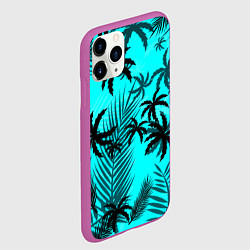 Чехол iPhone 11 Pro матовый GTA костюм Томми, цвет: 3D-фиолетовый — фото 2