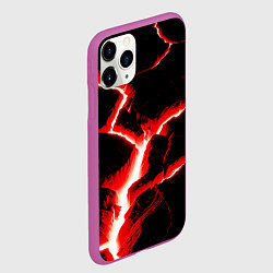 Чехол iPhone 11 Pro матовый The rift, цвет: 3D-фиолетовый — фото 2