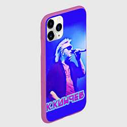 Чехол iPhone 11 Pro матовый Кинчев Константин, цвет: 3D-фиолетовый — фото 2