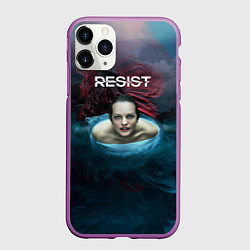 Чехол iPhone 11 Pro матовый Рассказ служанки - Джун, цвет: 3D-фиолетовый