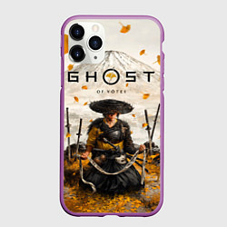 Чехол iPhone 11 Pro матовый Atsu from Ghost of Yotei, цвет: 3D-фиолетовый