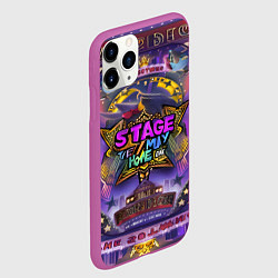Чехол iPhone 11 Pro матовый Stage, цвет: 3D-фиолетовый — фото 2