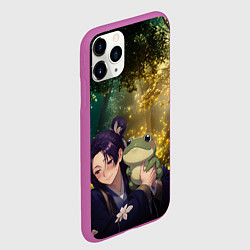 Чехол iPhone 11 Pro матовый Жэньши и лягушка - Монолог Фармацевта, цвет: 3D-фиолетовый — фото 2
