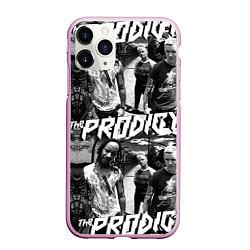 Чехол iPhone 11 Pro матовый The Prodigy, цвет: 3D-розовый