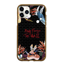 Чехол iPhone 11 Pro матовый Pink Floyd: The Wall, цвет: 3D-коричневый