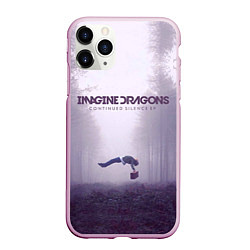 Чехол iPhone 11 Pro матовый Imagine Dragons: Silence, цвет: 3D-розовый