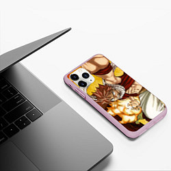 Чехол iPhone 11 Pro матовый Фэйри Тэйл, цвет: 3D-розовый — фото 2