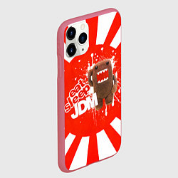 Чехол iPhone 11 Pro матовый Domo jdm, цвет: 3D-малиновый — фото 2
