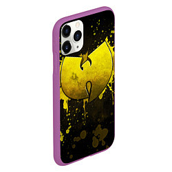 Чехол iPhone 11 Pro матовый Wu-Tang Clan: Yellow, цвет: 3D-фиолетовый — фото 2