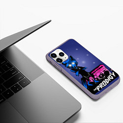 Чехол iPhone 11 Pro матовый The Prodigy: Night Fox, цвет: 3D-серый — фото 2