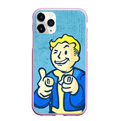 Чехол iPhone 11 Pro матовый Fallout: It's okey, цвет: 3D-розовый