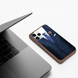 Чехол iPhone 11 Pro матовый Жених, цвет: 3D-коричневый — фото 2