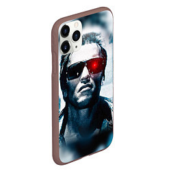 Чехол iPhone 11 Pro матовый T-800, цвет: 3D-коричневый — фото 2