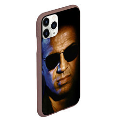 Чехол iPhone 11 Pro матовый Адриано Челентано, цвет: 3D-коричневый — фото 2