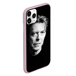 Чехол iPhone 11 Pro матовый David Bowie: Black Face, цвет: 3D-розовый — фото 2