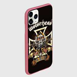 Чехол iPhone 11 Pro матовый Motorhead: The best of, цвет: 3D-малиновый — фото 2