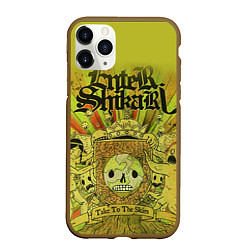 Чехол iPhone 11 Pro матовый Enter Shikari: Take to the skies, цвет: 3D-коричневый