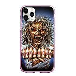 Чехол iPhone 11 Pro матовый Iron Maiden: Maidenfc, цвет: 3D-розовый