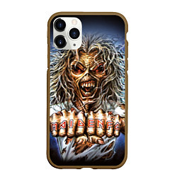 Чехол iPhone 11 Pro матовый Iron Maiden: Maidenfc, цвет: 3D-коричневый