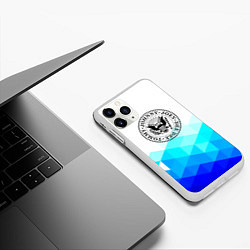 Чехол iPhone 11 Pro матовый Ramones Geomerty, цвет: 3D-белый — фото 2