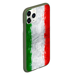 Чехол iPhone 11 Pro матовый Italian, цвет: 3D-темно-зеленый — фото 2