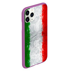 Чехол iPhone 11 Pro матовый Italian, цвет: 3D-фиолетовый — фото 2