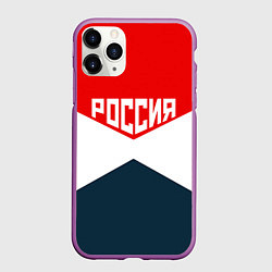 Чехол iPhone 11 Pro матовый Форма России