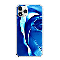 Чехол iPhone 11 Pro матовый Роза, цвет: 3D-белый