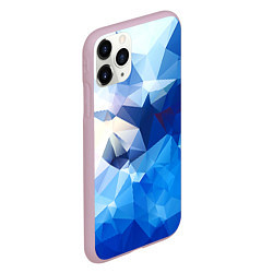 Чехол iPhone 11 Pro матовый Абстракция, цвет: 3D-розовый — фото 2