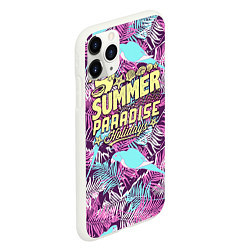 Чехол iPhone 11 Pro матовый Summer paradise 2, цвет: 3D-белый — фото 2
