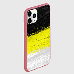 Чехол iPhone 11 Pro матовый Имперский флаг 1858 года, цвет: 3D-малиновый — фото 2