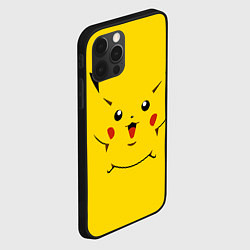 Чехол для iPhone 12 Pro Max Пикачу - вселенная покемонов, цвет: 3D-черный — фото 2