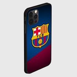 Чехол для iPhone 12 Pro Max FCB Barcelona, цвет: 3D-черный — фото 2