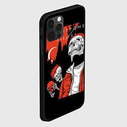 Чехол для iPhone 12 Pro Max Twenty one pilots: Skulls, цвет: 3D-черный — фото 2