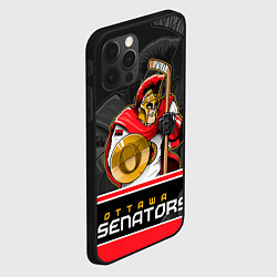 Чехол для iPhone 12 Pro Max Ottawa Senators, цвет: 3D-черный — фото 2